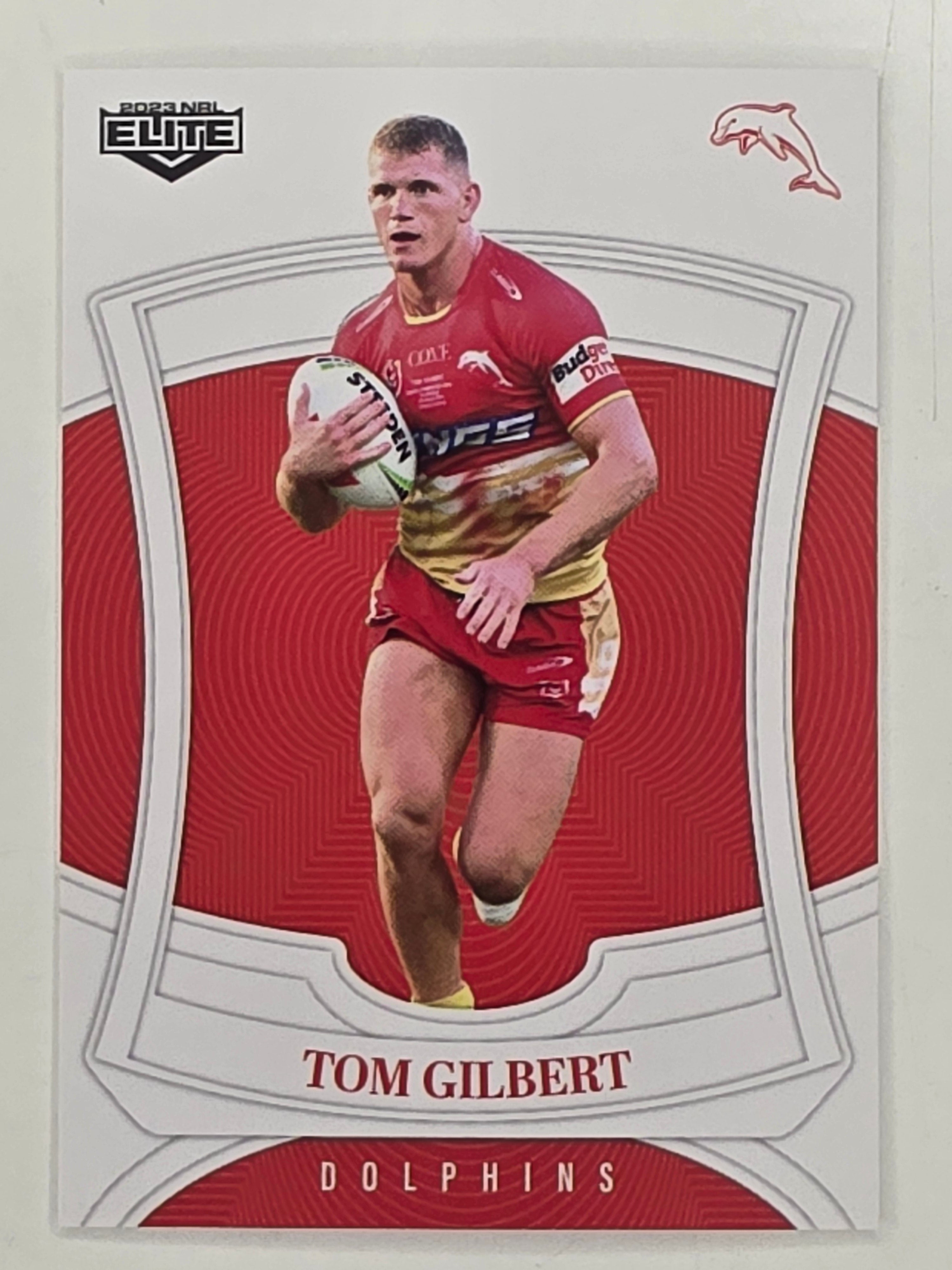 NRL 2023 Elite Base Card #040 Tom Gilbert Dolphins