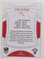 NRL 2023 Elite Base Card #040 Tom Gilbert Dolphins