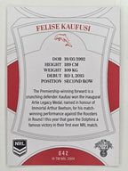 NRL 2023 Elite Base Card #042 Felise Kaufusi Dolphins