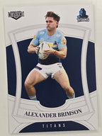 NRL 2023 Elite Base Card #047 Alexander Brimson Gold Coast Titans
