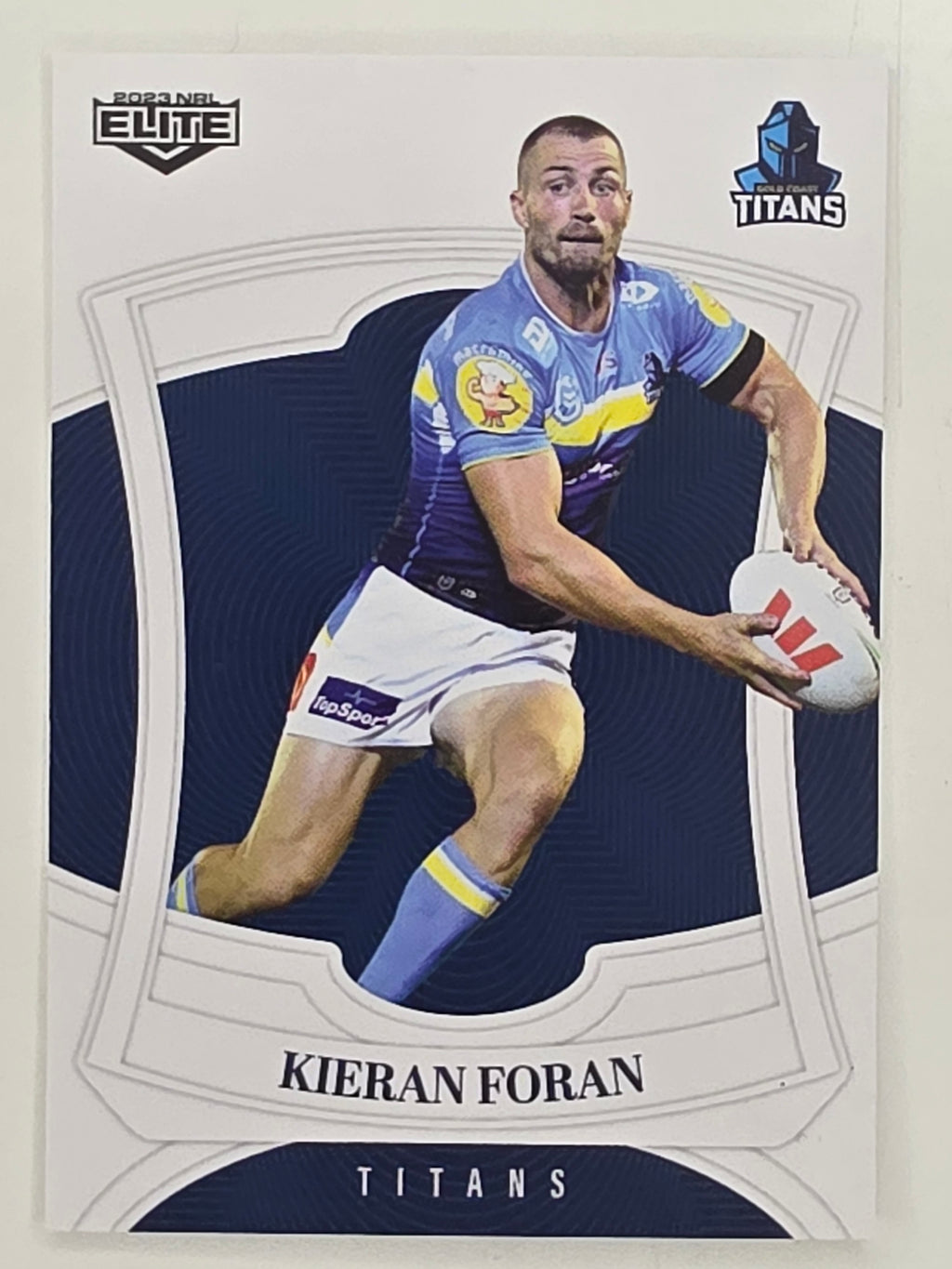 NRL 2023 Elite Base Card #051 Kieran Foran Gold Coast Titans