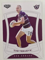 NRL 2023 Elite Base Card #063 Tom Trbojevic Manly Warringah Sea Eagles