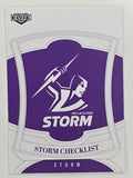 NRL 2023 Elite Base Card #064 Storm Checklist Melbourne Storm