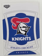 NRL 2023 Elite Base Card #073 Knights Checklist Newcastle Knights