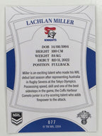 NRL 2023 Elite Base Card #077 Lachlan Miller Newcastle Knights