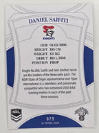 NRL 2023 Elite Base Card #079 Daniel Saifiti Newcastle Knights