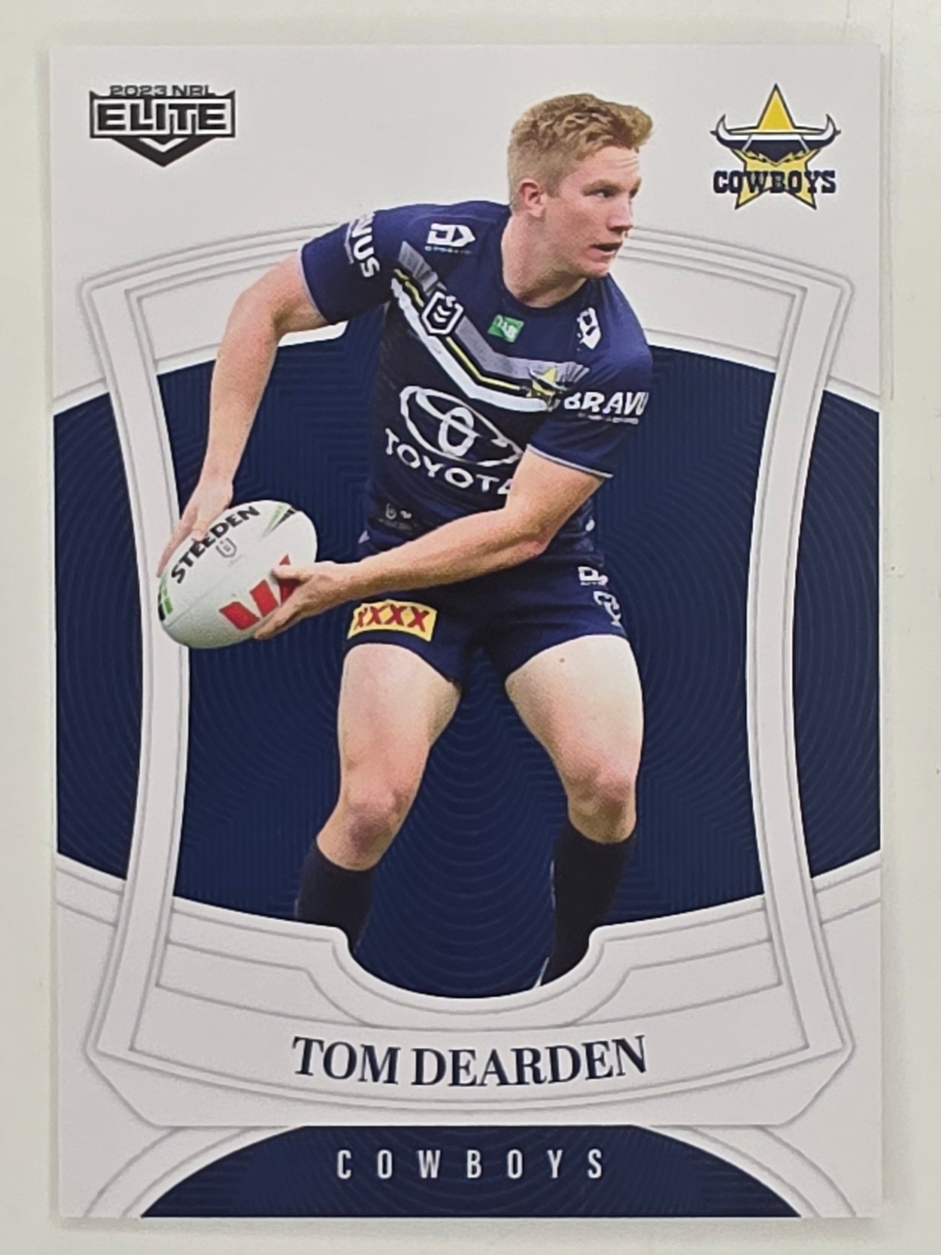 NRL 2023 Elite Base Card #084 Tom Dearden North Queensland Cowboys