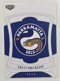 NRL 2023 Elite Base Card #091 Eels Checklist Parramatta Eels