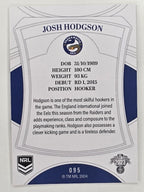 NRL 2023 Elite Base Card #095 Josh Hodgson Parramatta Eels