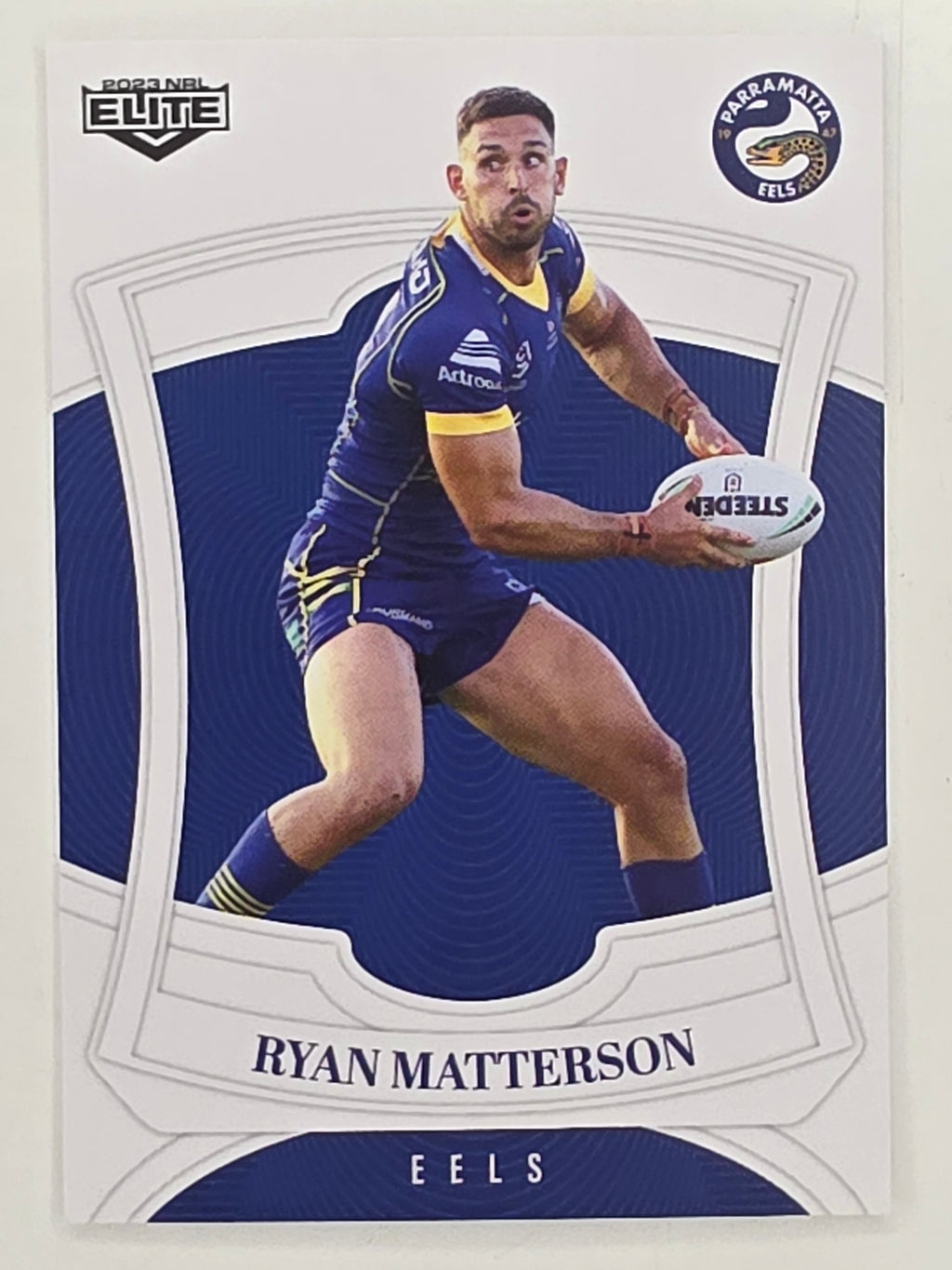 NRL 2023 Elite Base Card #096 Ryan Matterson Parramatta Eels