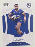 NRL 2023 Elite Base Card #099 Maika Sivo Parramatta Eels