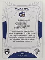 NRL 2023 Elite Base Card #099 Maika Sivo Parramatta Eels