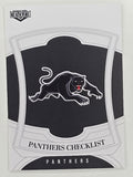 NRL 2023 Elite Base Card #100 Panthers Checklist Penrith Panthers