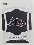 NRL 2023 Elite Base Card #100 Panthers Checklist Penrith Panthers