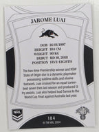 NRL 2023 Elite Base Card #104 Jarome Luai Penrith Panthers