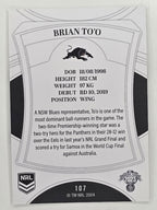 NRL 2023 Elite Base Card #107 Brian To’o Penrith Panthers
