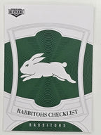 NRL 2023 Elite Base Card #109 Rabbitohs Checklist South Sydney Rabbitohs