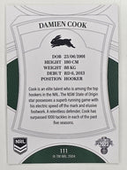NRL 2023 Elite Base Card #111 Damien Cook South Sydney Rabbitohs