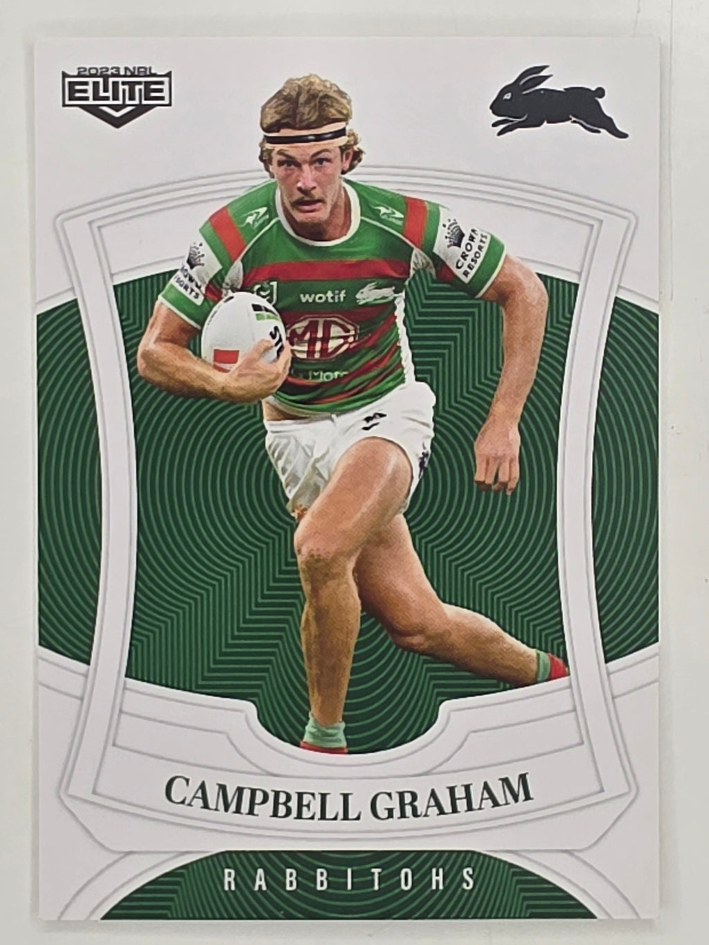 NRL 2023 Elite Base Card #112 Campbell Graham South Sydney Rabbitohs
