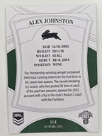 NRL 2023 Elite Base Card #114 Alex Johnston South Sydney Rabbitohs