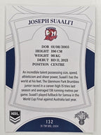 NRL 2023 Elite Base Card #132 Joseph Suaalii Sydney Roosters