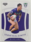 NRL 2023 Elite Base Card #142 Charnze Nicoll-Klokstad New Zealand Warriors