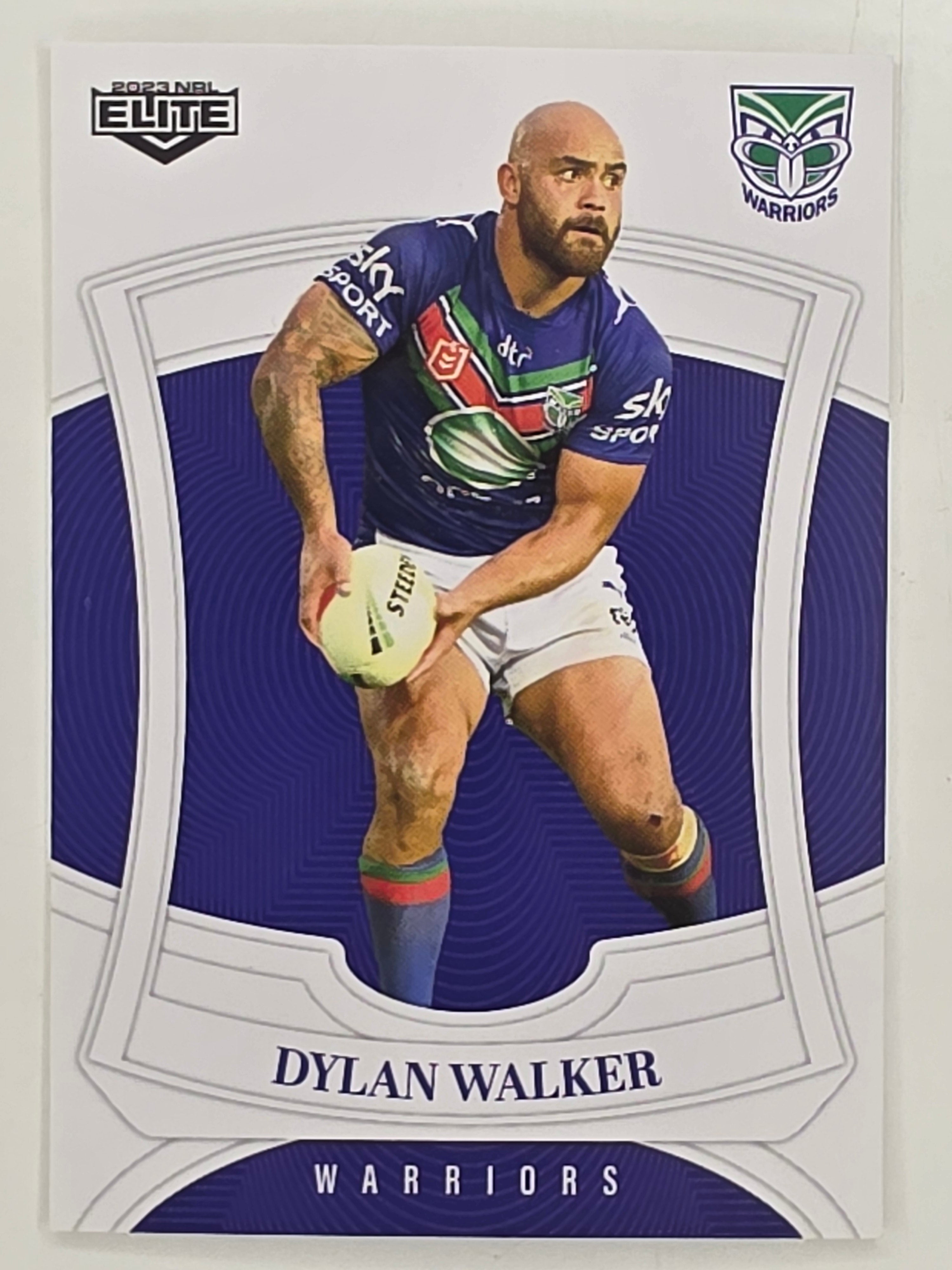 NRL 2023 Elite Base Card #144 Dylan Walker New Zealand Warriors