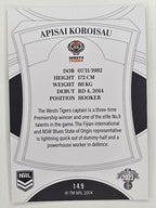 NRL 2023 Elite Base Card #149 Apisai Koroisau Wests Tigers