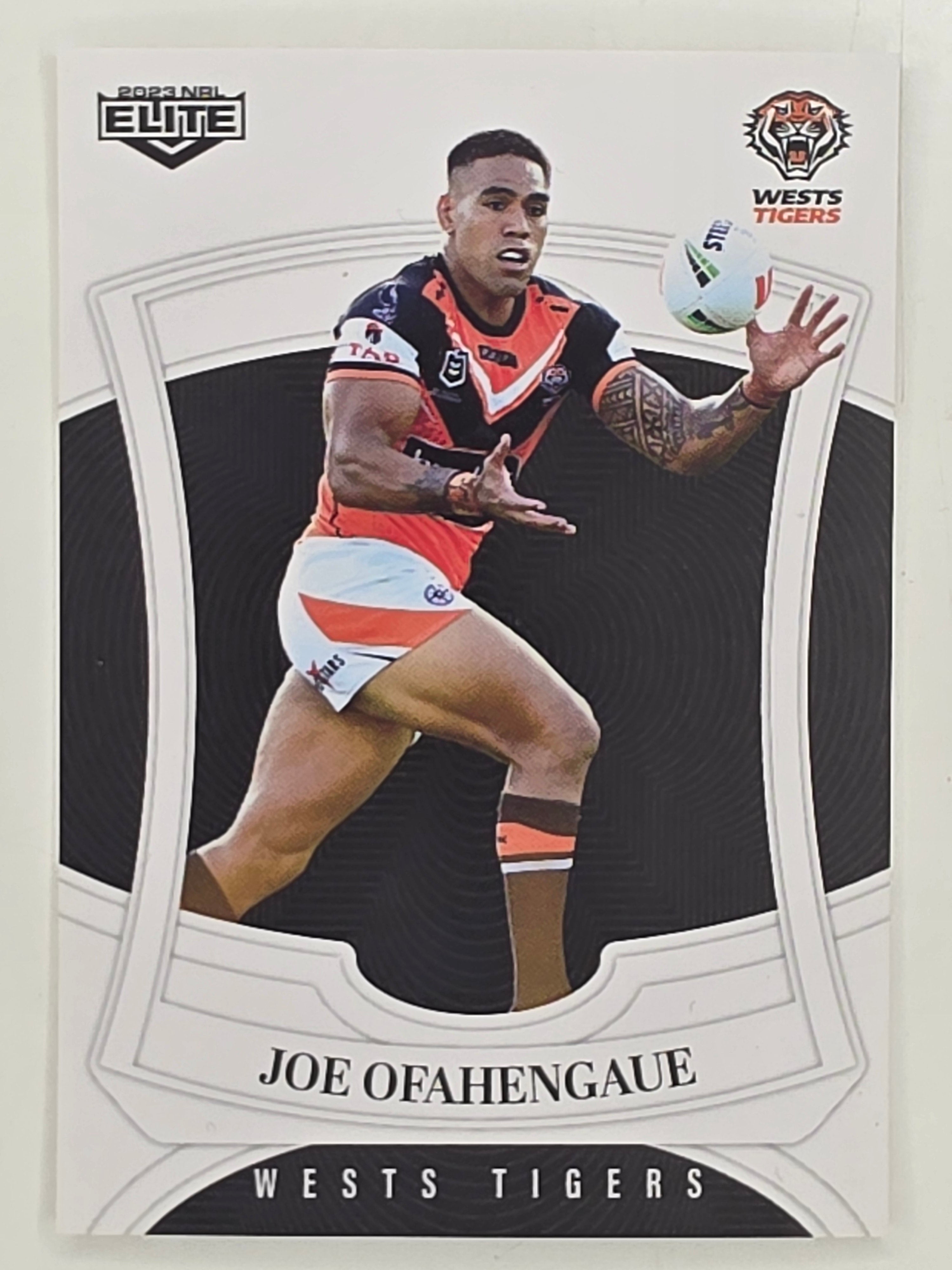 NRL 2023 Elite Base Card #152 Joe Ofahengaue Wests Tigers