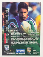 NRL 1996 Dynamic Series 2 Base Card #003 Phil Blake Auckland Warriors