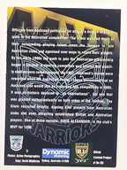 NRL 1996 Dynamic Series 2 Base Card #009 Greg Alexander Auckland Warriors