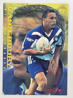 NRL 1996 Dynamic Series 2 Base Card #031 Steven Hughes Canterbury Bankstown Bulldogs