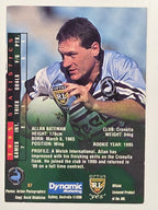 NRL 1996 Dynamic Series 2 Base Card #037 Allan Bateman Cronulla Sutherland Sharks