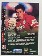 NRL 1996 Dynamic Series 2 Base Card #059 Craig Simon Illawarra Steelers