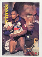NRL 1996 Dynamic Series 2 Base Card #068 Solomon Haumono Manly Warringah Sea Eagles
