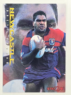 NRL 1996 Dynamic Series 2 Base Card #078 Brett Grogan Newcastle Knights
