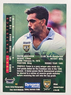 NRL 1996 Dynamic Series 2 Base Card #083 Faron Anderson North Queensland Cowboys