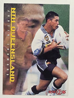 NRL 1996 Dynamic Series 2 Base Card #087 Justin Loomans North Queensland Cowboys