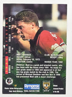 NRL 1996 Dynamic Series 2 Base Card #097 Matt Toshack North Sydney Bears