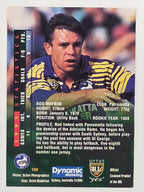 NRL 1996 Dynamic Series 2 Base Card #100 Rod Maybon Parramatta Eels