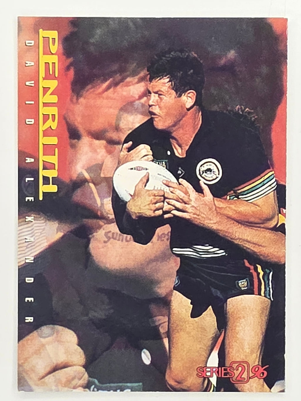NRL 1996 Dynamic Series 2 Base Card #111 David Alexander Penrith Panthers