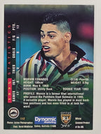 NRL 1996 Dynamic Series 2 Base Card #112 Morvin Edwards Penrith Panthers
