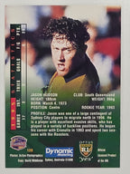 NRL 1996 Dynamic Series 2 Base Card #128 Jason Hudson South Queensland Crushers