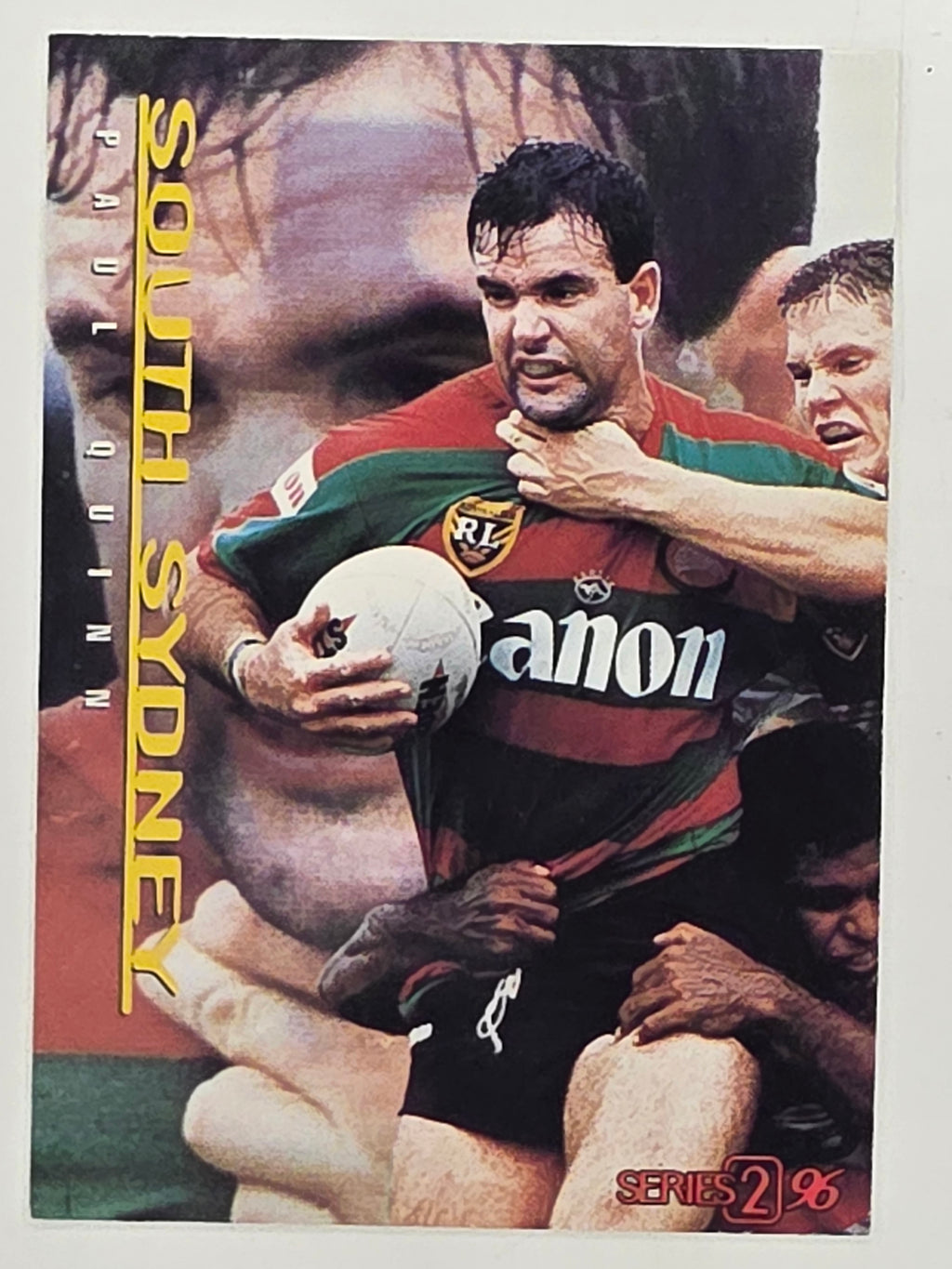 NRL 1996 Dynamic Series 2 Base Card #141 Paul Quinn South Sydney Rabbitohs