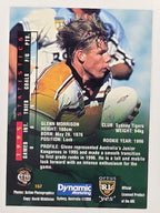 NRL 1996 Dynamic Series 2 Base Card #157 Glenn Morrison Sydney Tigers