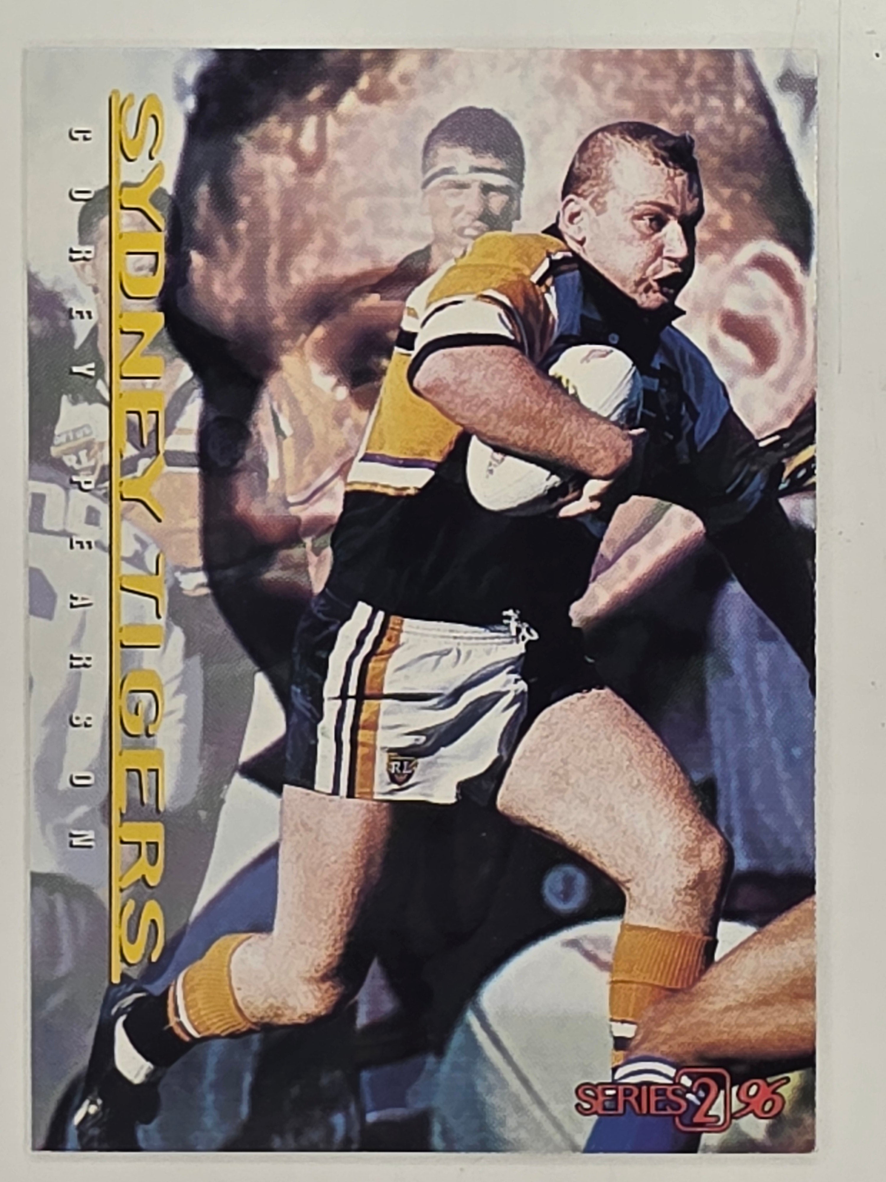 NRL 1996 Dynamic Series 2 Base Card #159 Corey Pearson Sydney Tigers