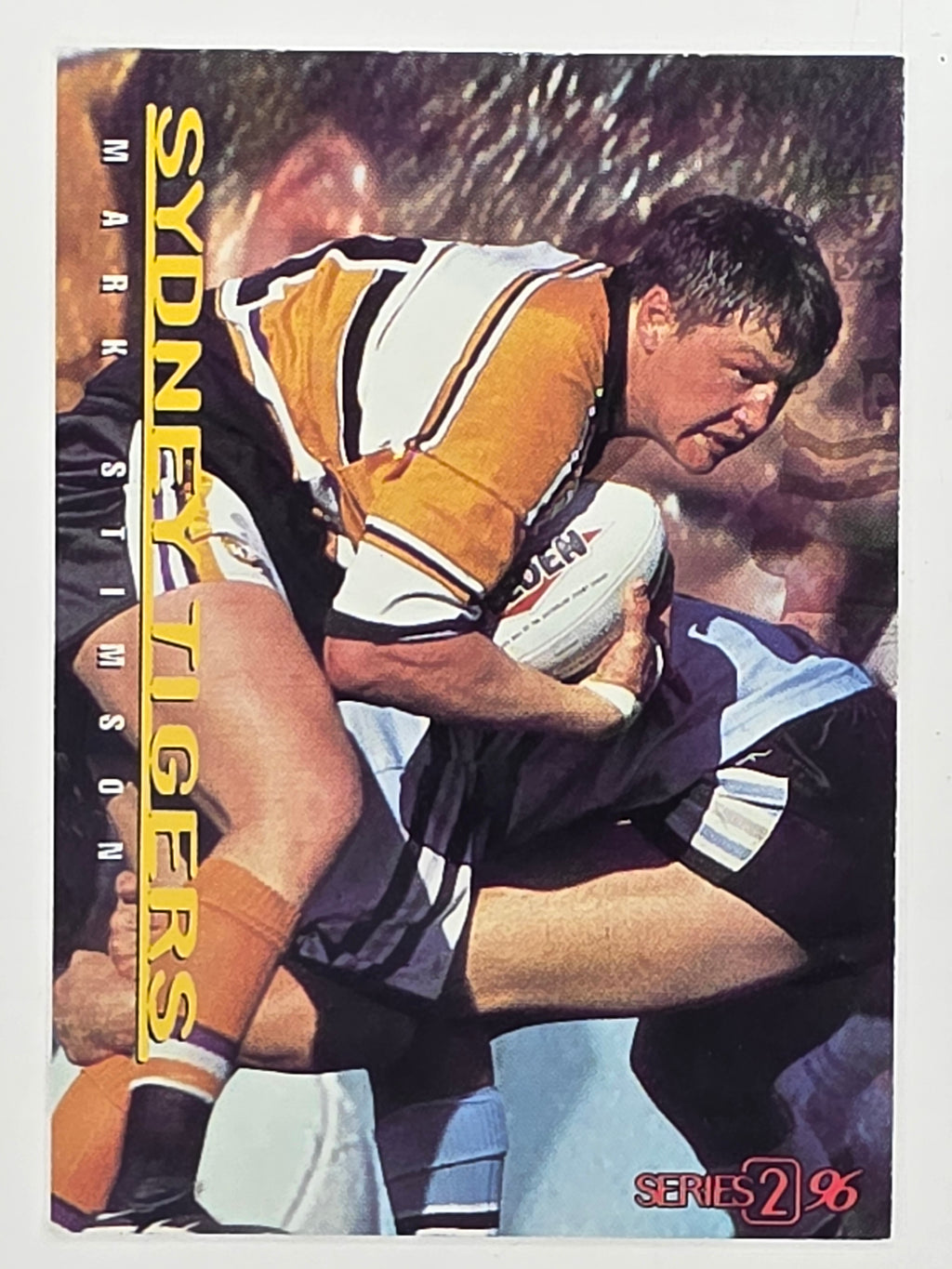 NRL 1996 Dynamic Series 2 Base Card #161 Mark Stimson Sydney Tigers