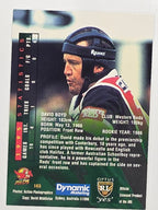 NRL 1996 Dynamic Series 2 Base Card #163 David Boyd Western Reds