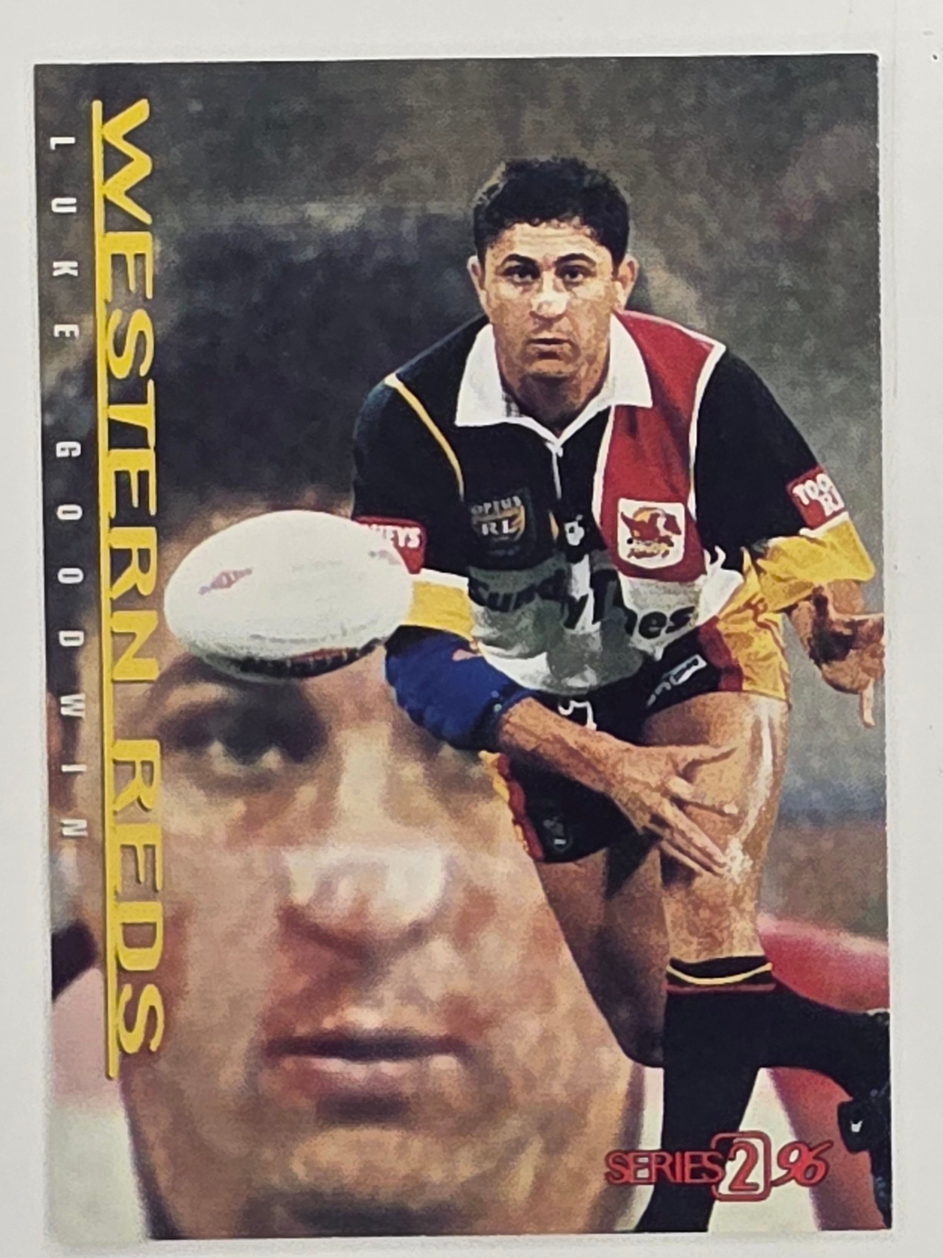 NRL 1996 Dynamic Series 2 Base Card #166 Luke Goodwin Western Reds