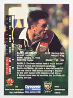 NRL 1996 Dynamic Series 2 Base Card #168 Barrie-Jon Mather Western Reds